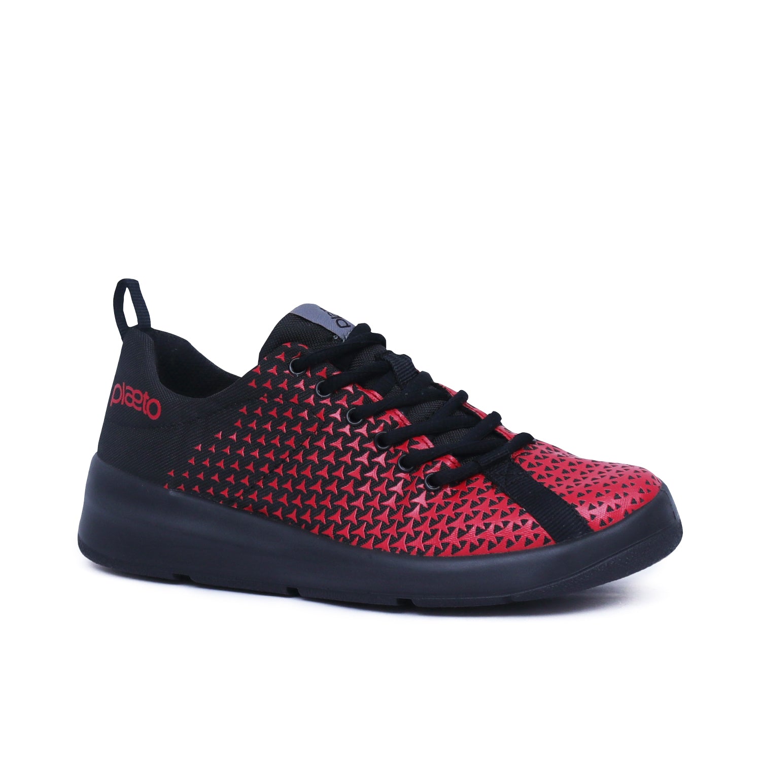 Black and outlet red sports shoes