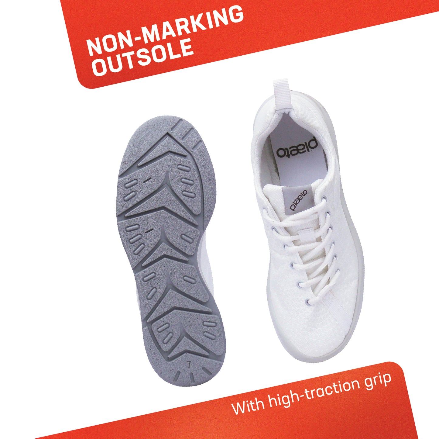 Men's Versatile Sneakers - White