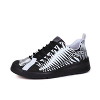 Ivy Men's Sports Shoes - Black / White