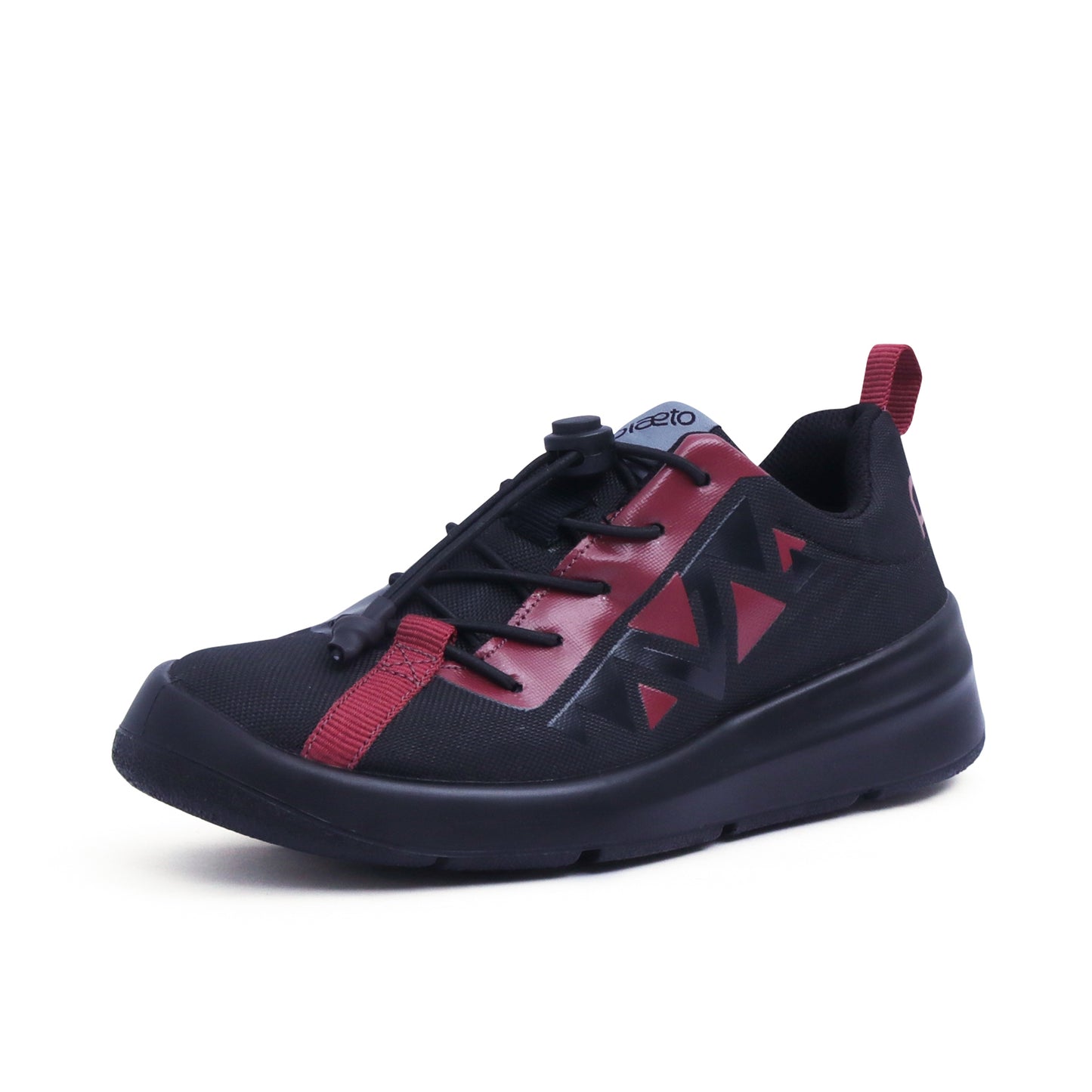 Kollide Kids Multiplay Sports Shoes - Black / Red