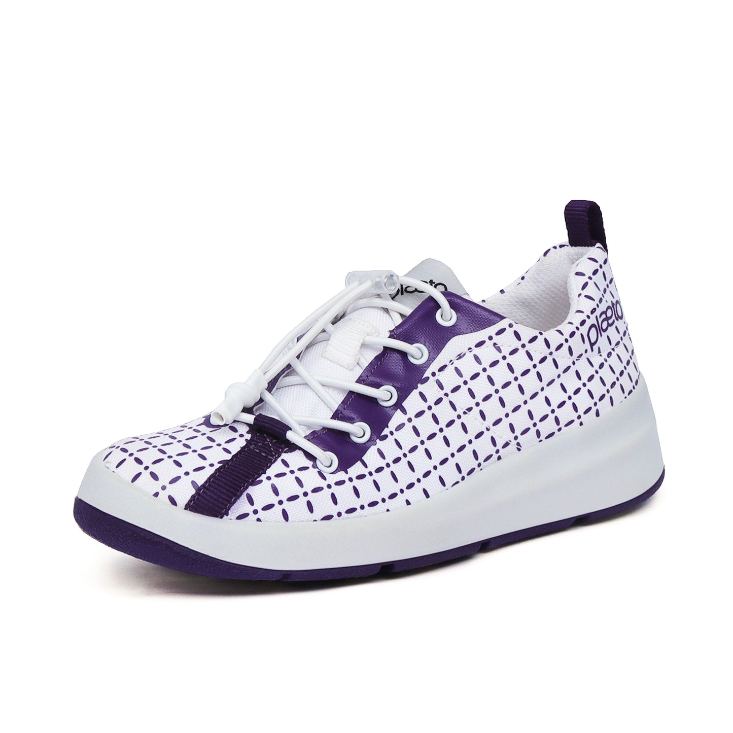 Riff Kids Multiplay Sports Shoes - White / Purple