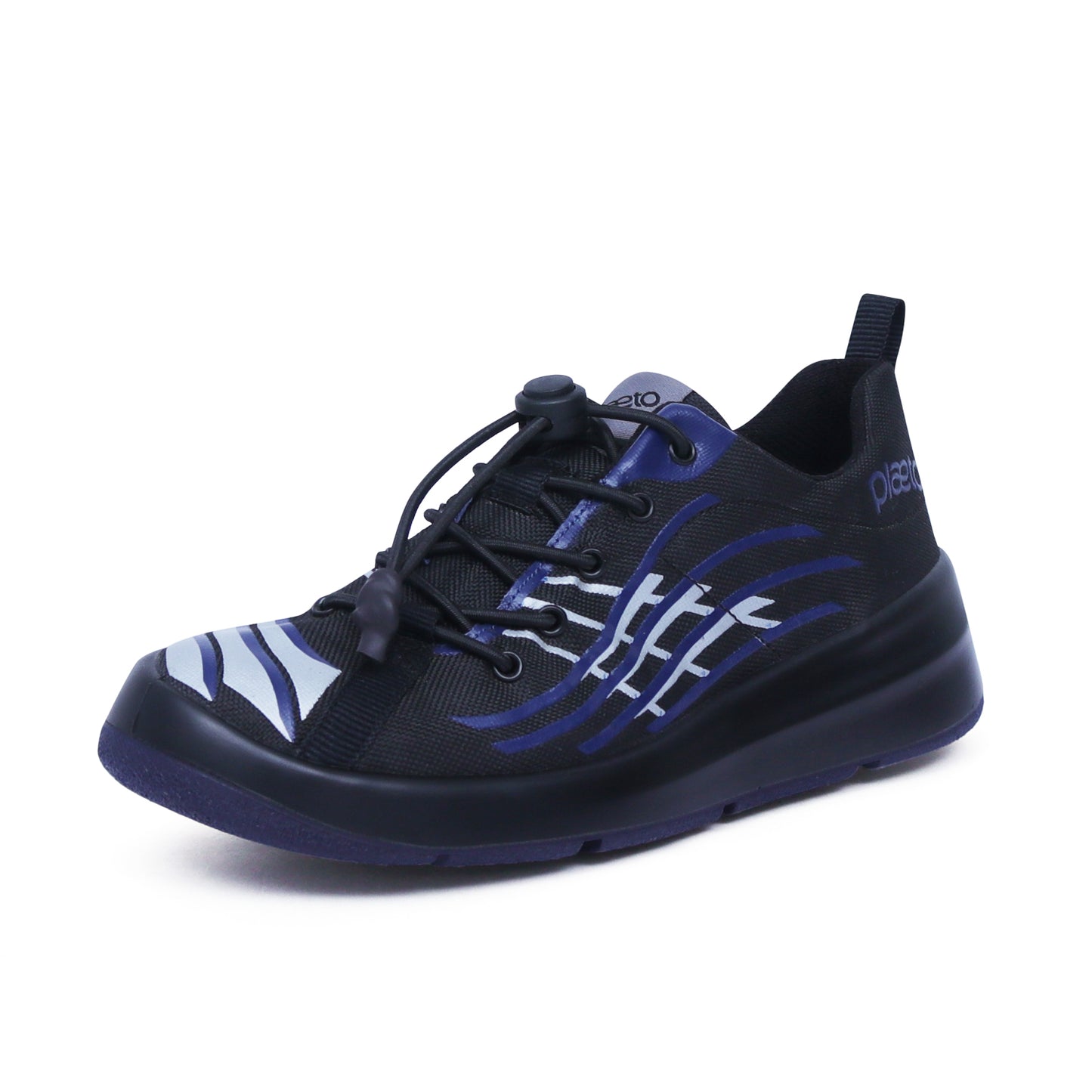 Nova Kids Multiplay Sports Shoes - Black / Navy Blue