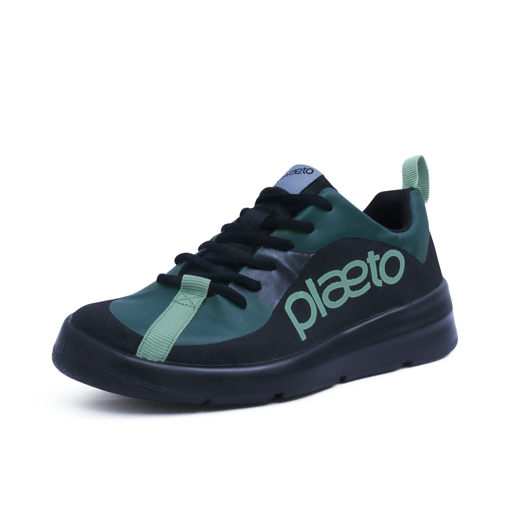 Drift Men's Sports Shoes - Black / Malachite Green