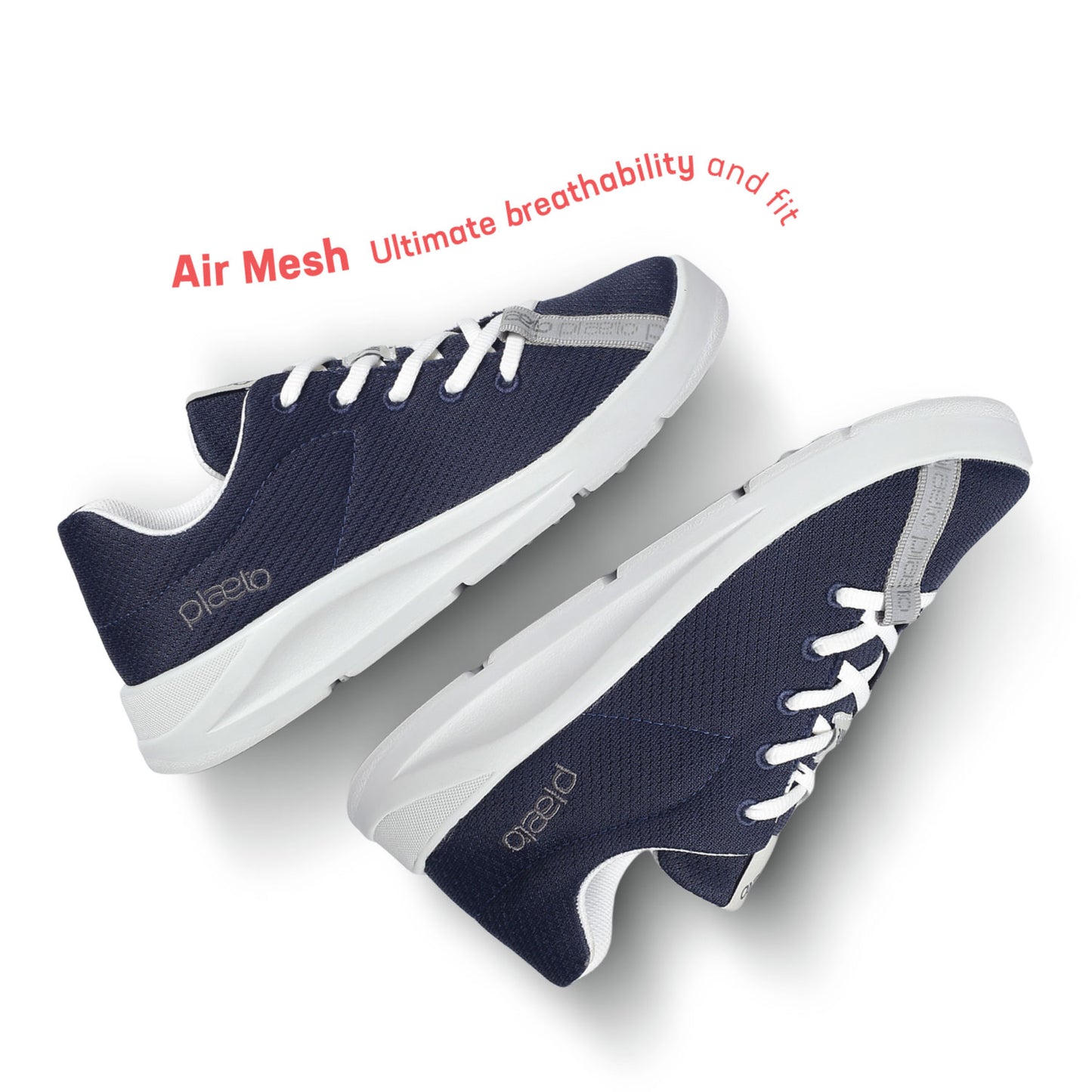 Casual Everyday Air Mesh Sneakers for Women - Aura Navy