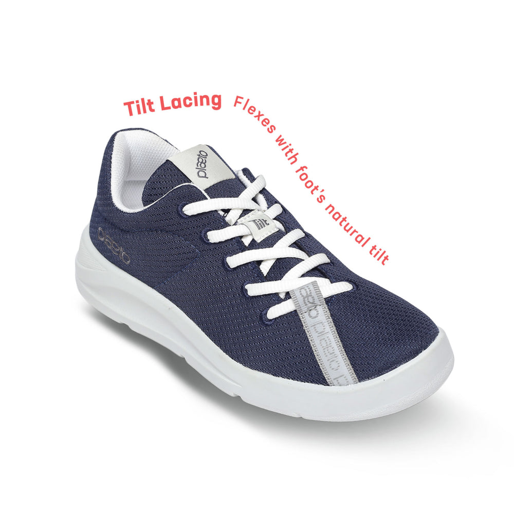 Casual Everyday Air Mesh Sneakers for Women - Aura Navy