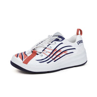 Nova Kids Multiplay Sports Shoes - White / Navy Blue