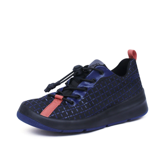 Riff Kids Multiplay Sports Shoes - Black / Navy Blue