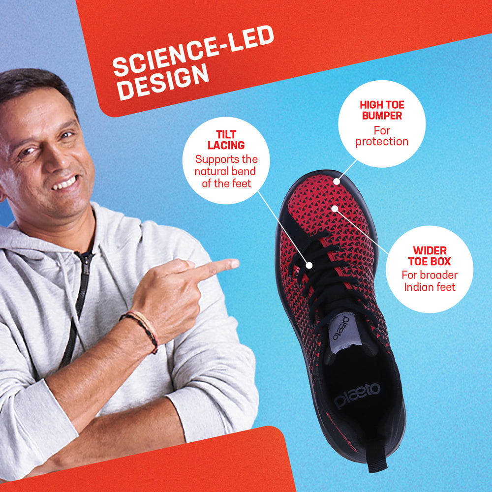 Starblast Men's Sports Shoes - Black / Red